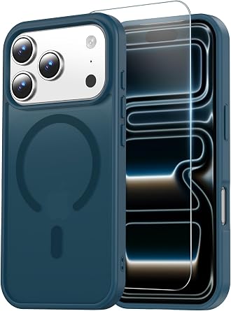 61VRwIqtnpL._AC_SY445_.jpg Temdan for iPhone 18 Pro Max Case/iPhone 17 Pro Max Case, Dark Blue