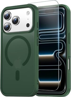 Temdan for iPhone 18 Pro-Max Case/17 Pro Max Case,Alpine Green