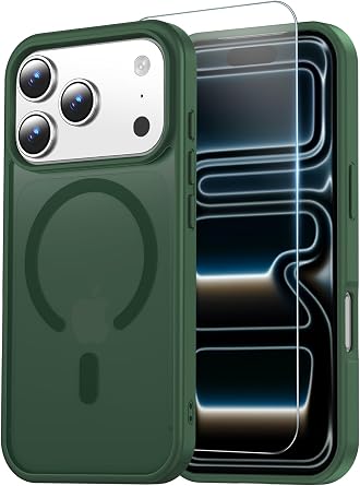 Temdan for iPhone 18 Pro-Max Case/17 Pro Max Case,Alpine Green