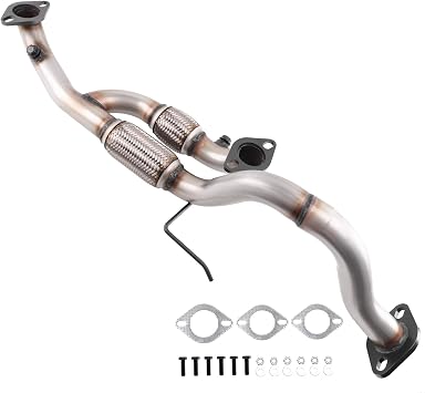 409 Stainless Steel Exhaust Stainless Y Flex Pipe Compatible with