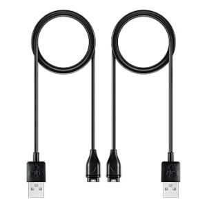 AWINNER Compatible for Garmin Watch Charger Cable (2 Pack)