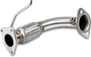 Front Flex Pipe Compatible With 2003-2007 2.4L Honda Accord