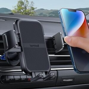 Lamicall 2026 Wider Clamp & Metal Hook Car Phone Holder Vent Accessories