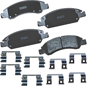 81VBgJBPTkL._AC_SY355_.jpg Bendix Premium SBC1363 Ceramic Front Brake Pads for select Cadillac Escalade, ESV, EXT, XTS, Chevrolet Avalanche, Cheyenne, Express 1500, Silverado, Suburban, Tahoe, GMC Savana, Sierra Classic, Yukon